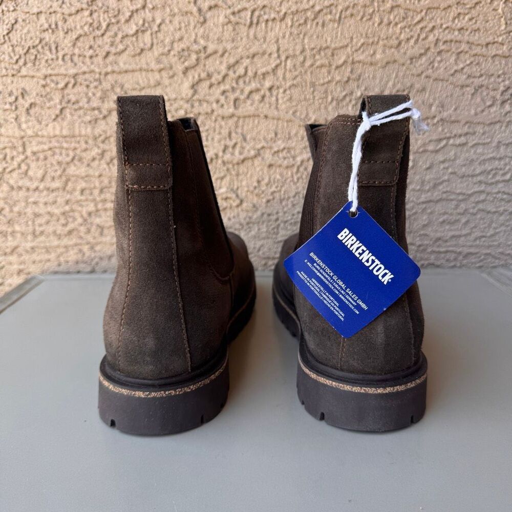NEW Birkenstock Highwood Slip On Boots Womens 41EU/10US Ankle Mocca Brown Suede - Picture 4 of 13